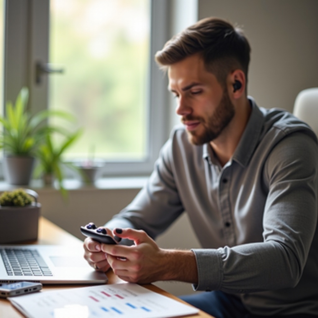 how to setup your earbuds as a hearing aid
