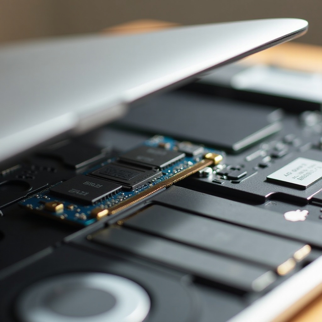 where to locate ram on macbook air 11