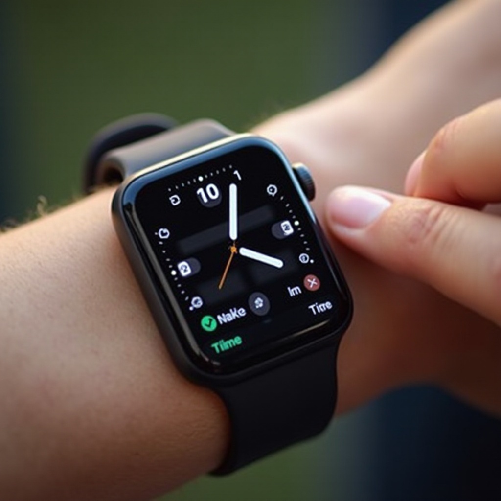 how to set clock on smart watch