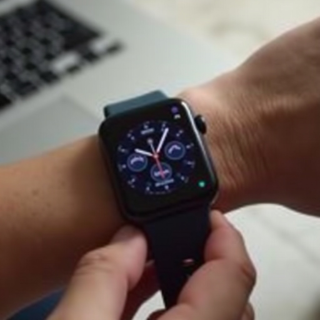 how to set the time in smart watch
