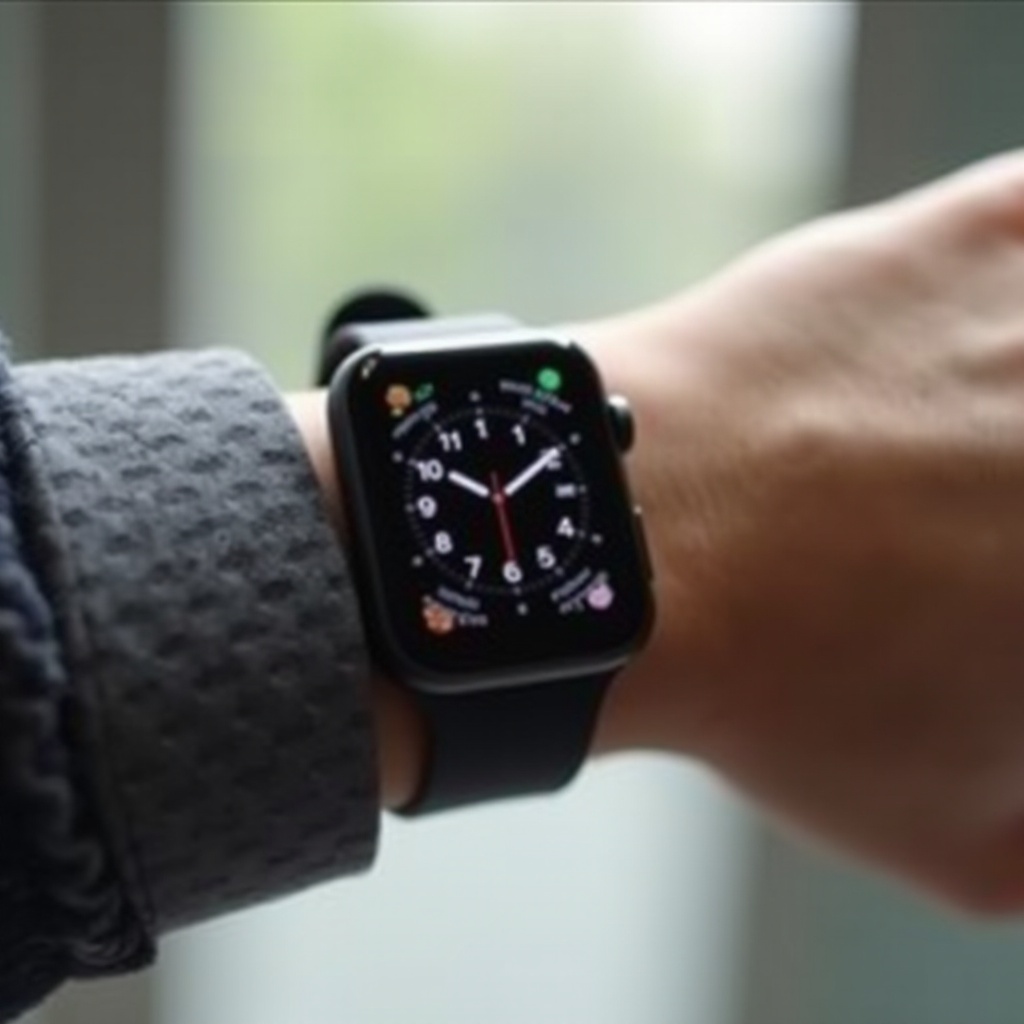 how to set the time in smart watch