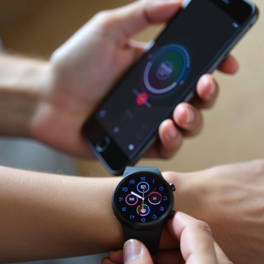 how to bind smart watch to phone